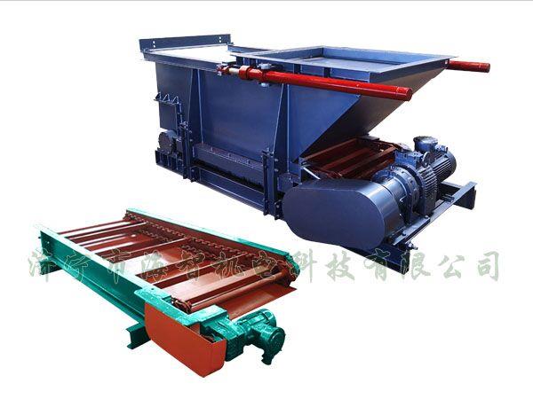 鏈板式給料機包括電控系統(tǒng)，電控系統(tǒng)包括就地控制系統(tǒng)和/或遠程控制系統(tǒng)